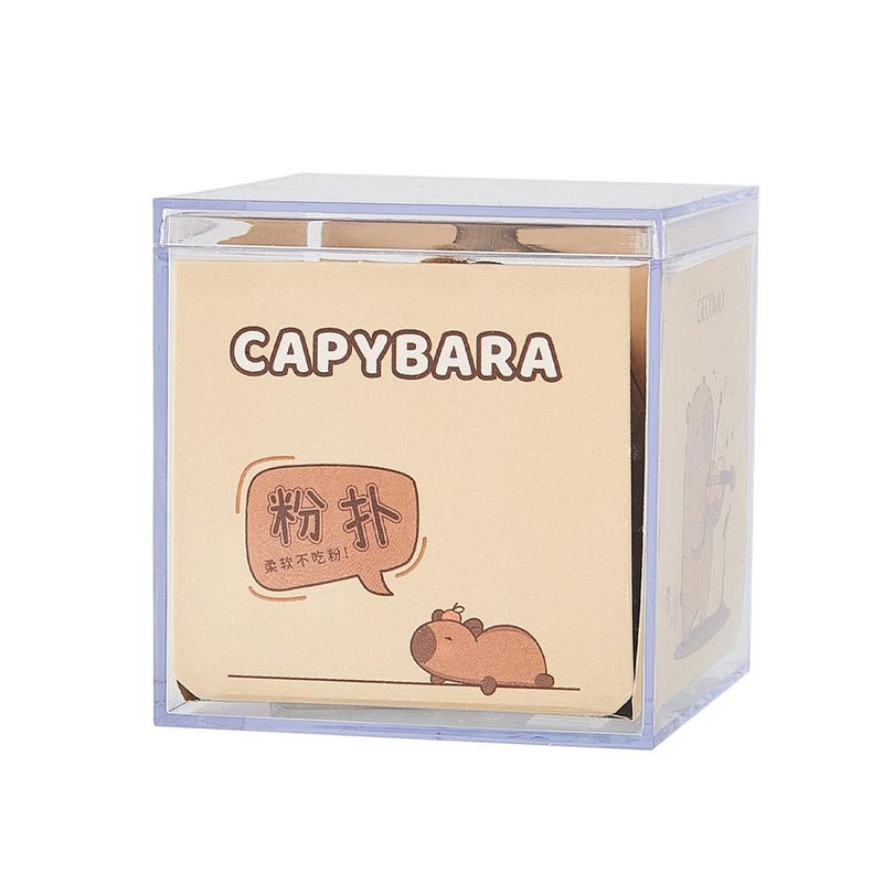 Kapibala Powder Puff Set - Can be used wet or dry, doesn't absorb much powder, bouncy flocked cushion setting powder puff